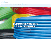 Tablet Screenshot of eba-pneumatic.de
